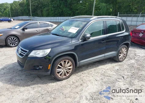 2011 Volkswagen Tiguan Se из США, поврежденный, VIN WVGAV7AX2BW534218